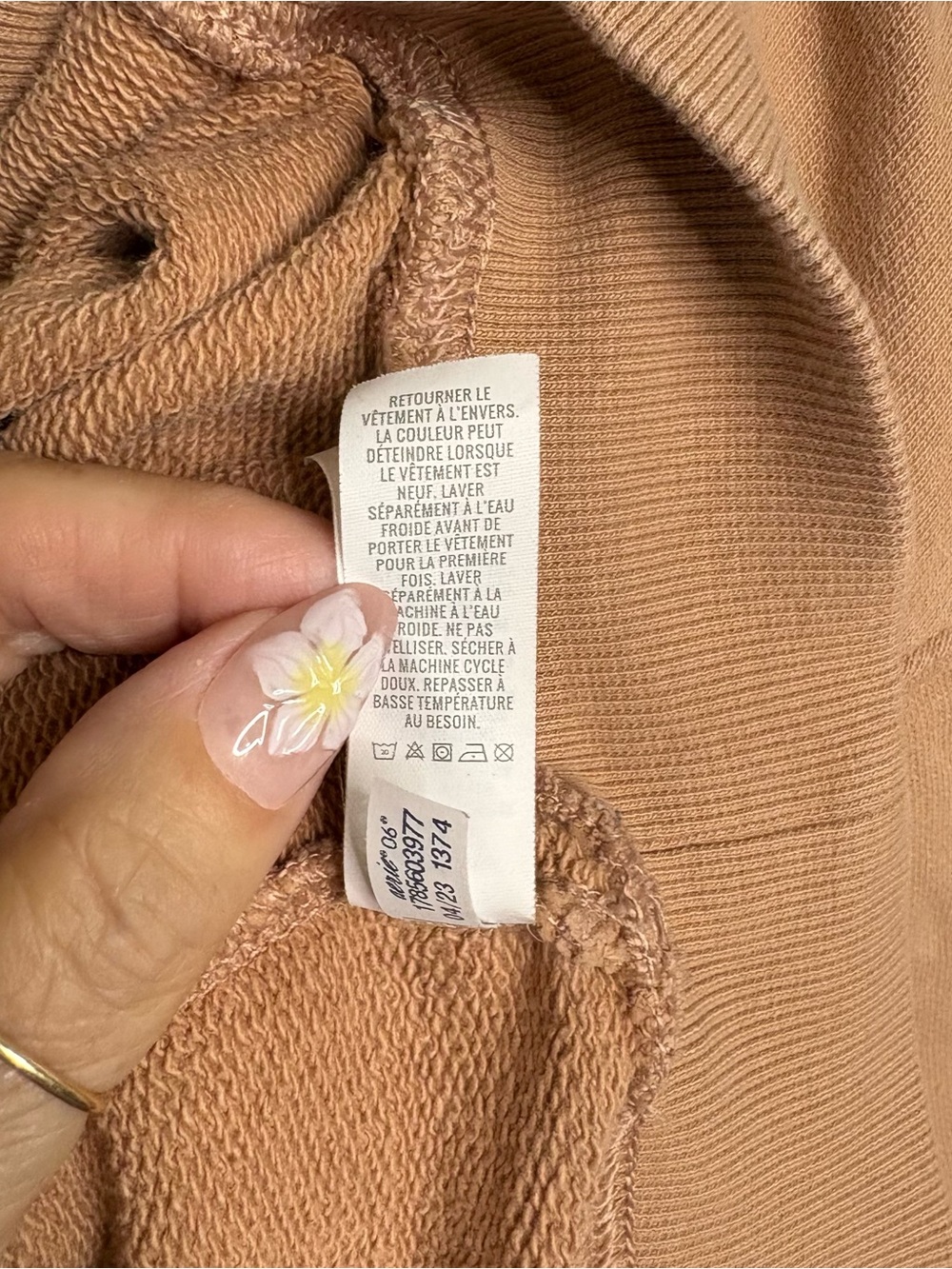 OFFLINE by Aerie Women's Cropped Oversized V-Neck Sweatshirt XL Athleisure Sport - Picture 8 of 11